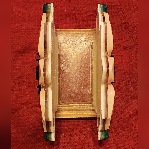 Vtg 1960s Pink Lucite Acrylic Resin Daisy Napkin holder pink rarest color made - Picture 2 of 5